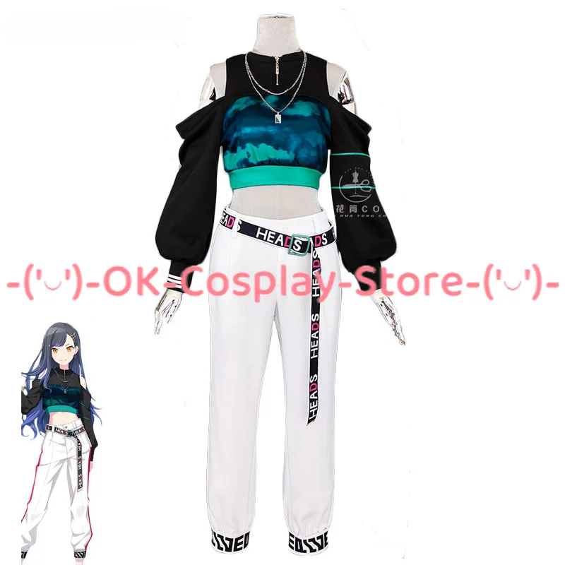 

Game Project Sekai Shiraishi An Cosplay Costume Women Cute Party Suits Halloween Carnival Uniforms Anime Clothing Custom Made