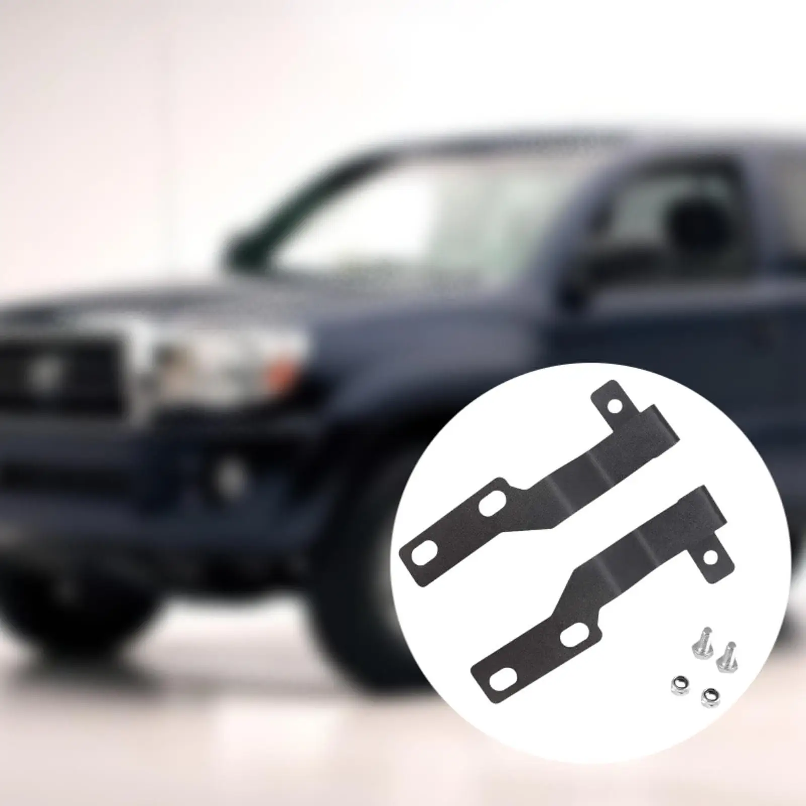 2 قطعة الخندق ضوء جبل بين قوسين قوي سهلة التركيب السيارات المعادن LED أضواء القرون بين قوسين لاستبدال 2005-2015