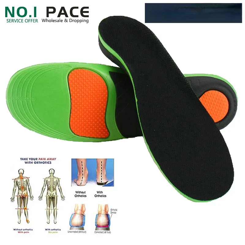 Premium Orthotic Insoles Orthopedic Flat Foot Health Sole for Shoes Inserts Arch Support Pad for Plantar Fasciitis Shoe Pad