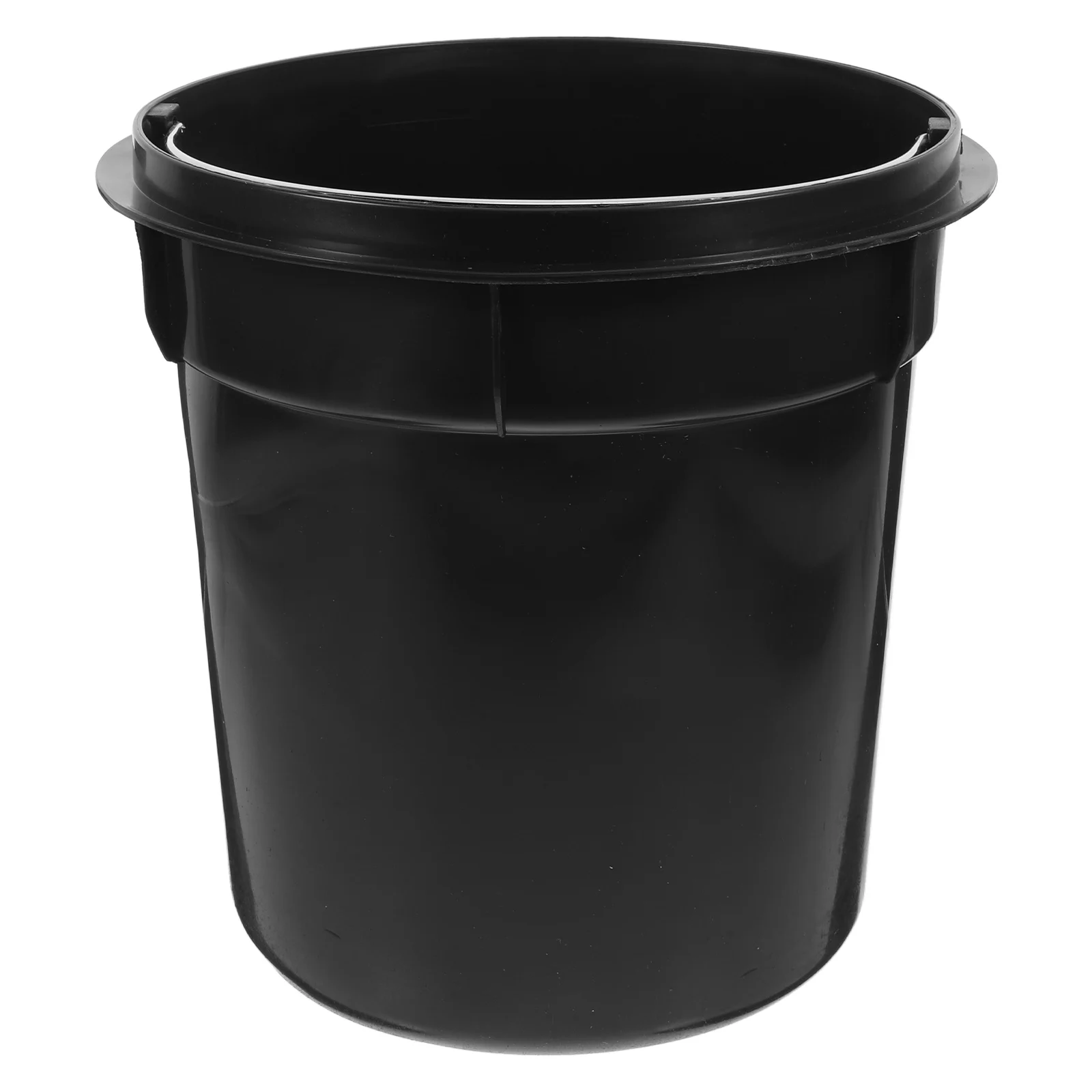

Removable Trash Can Inner Bucket Round Replacement Plastic Pail Liner Insert Black 5L Portable Garbage Can Indoor Outdoor
