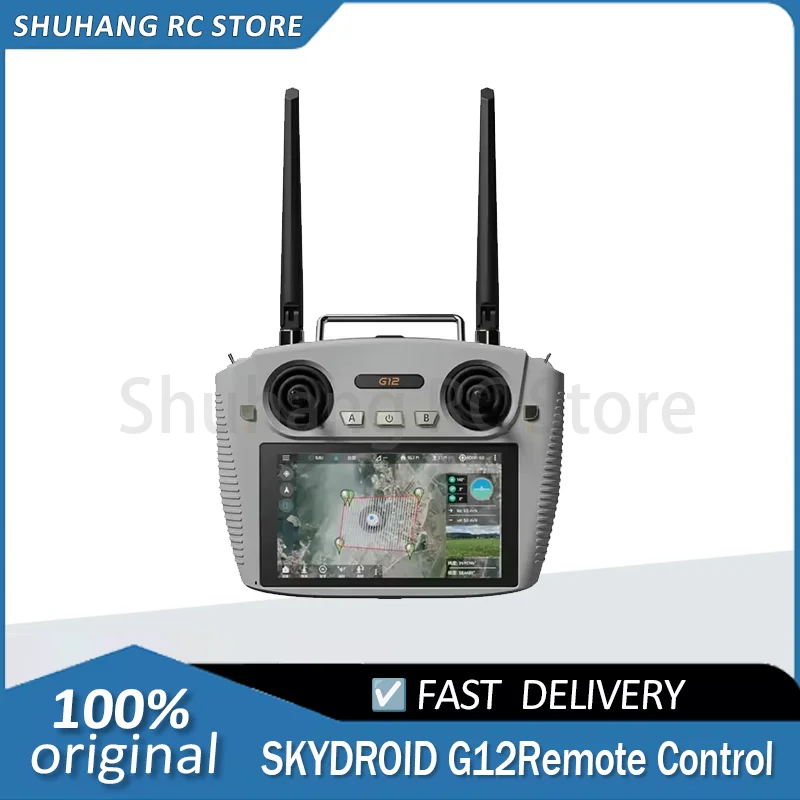 

Skydroid G12 2.4/5.8G Dual-Band 20KM RC | 5.5" 1080P HD Display for UAV Drone Control