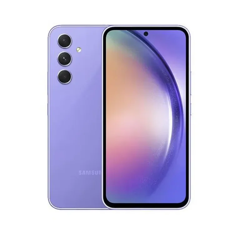 هاتف Samsung Galaxy A54 5G A546U1 A546u بشاشة 6.4 بوصة AMOLED 6/8GB RAM 128/256GB ثماني النواة Exynos NFC هاتف محمول أصلي مفتوح