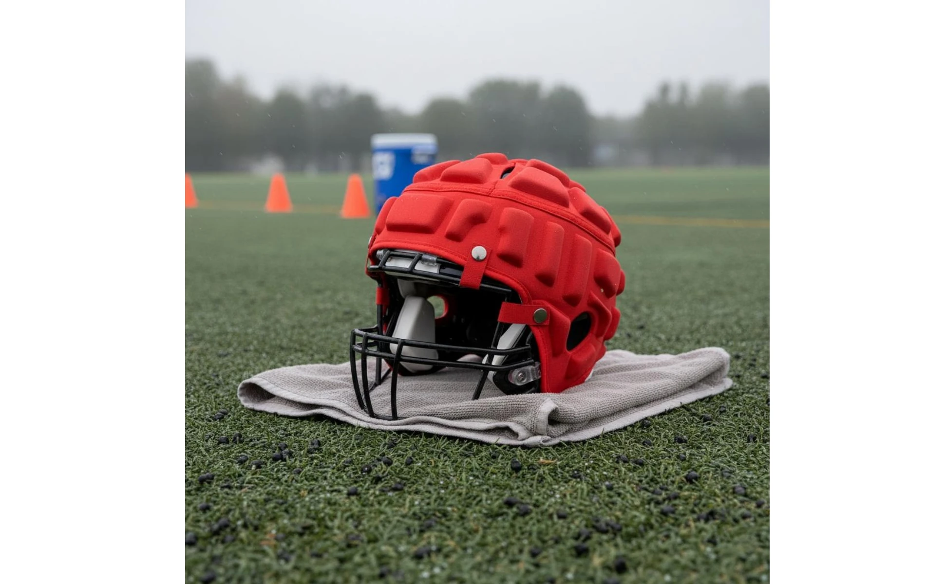 American Football Helmet Protector Protects Helmets Football Helmet Cover Sports Gear Shock Reduction Easy to Install