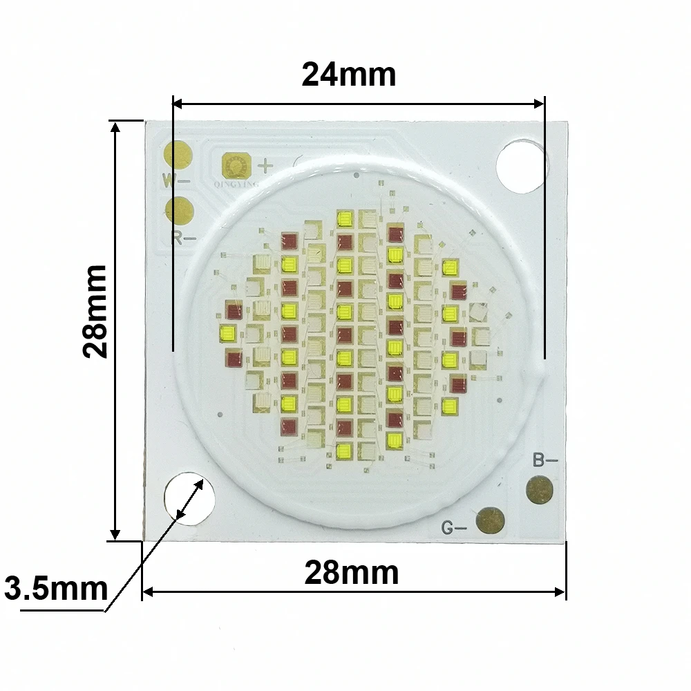 1pcs 80W RGBW Stage Light Colorful High Power LED 700mA 80 Watt Enough Power Red Green Blue White COB Chip Lighting Source Beads