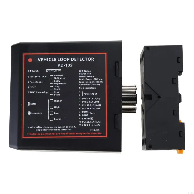 02DC Automatic Gate PD 132 Single Channel Inductive Loop Vehicle Detector Control for Parking System