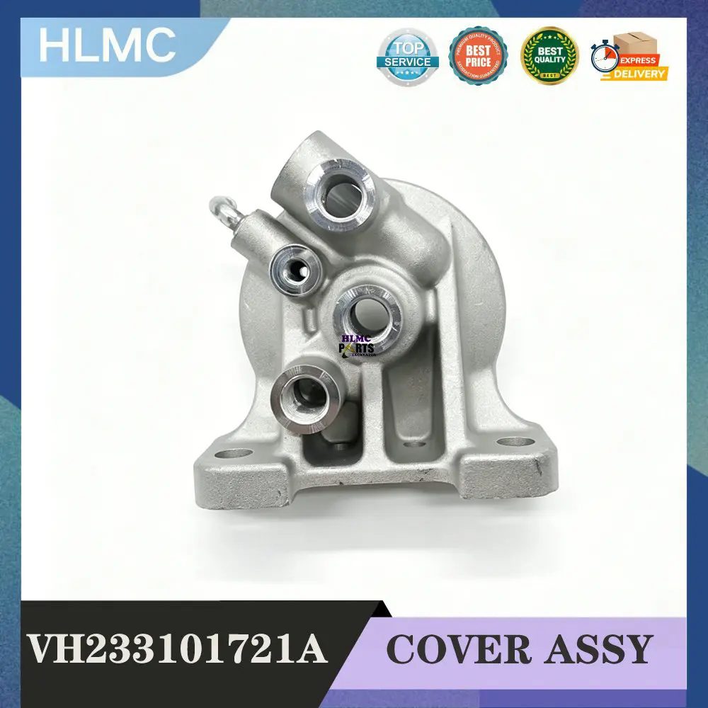 Excavator Diesel Engine Fuel Filter Head for SK460-8 SK485-8 P11C VH233101721A 23390-E0080 23401-1640 Fuel Filter Housing Base