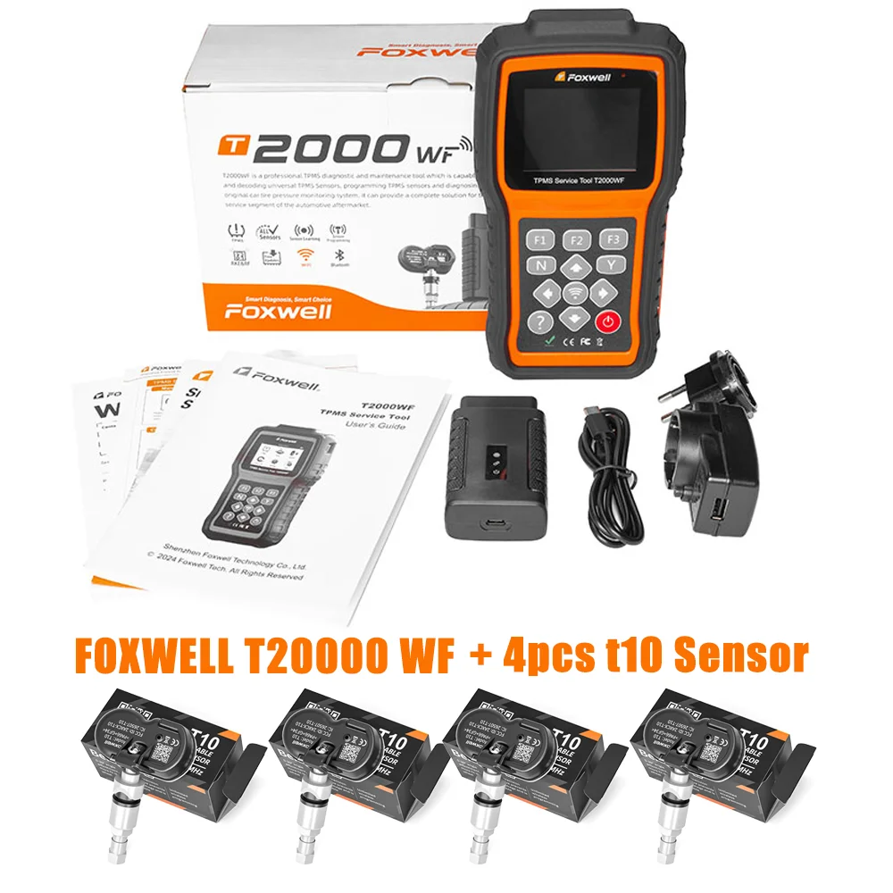 Picture 7: FOXWELL T2000 WF TPMS Diagnostic Tool for Car Tire Pressure Monitor System Programming Diagnosis Sensors Program PK T2000 pro