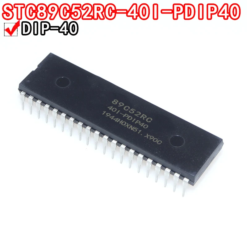 

1 шт. STC89C52RC STC89C52RC-40I-PDIP40 Водонепроницаемый корпус