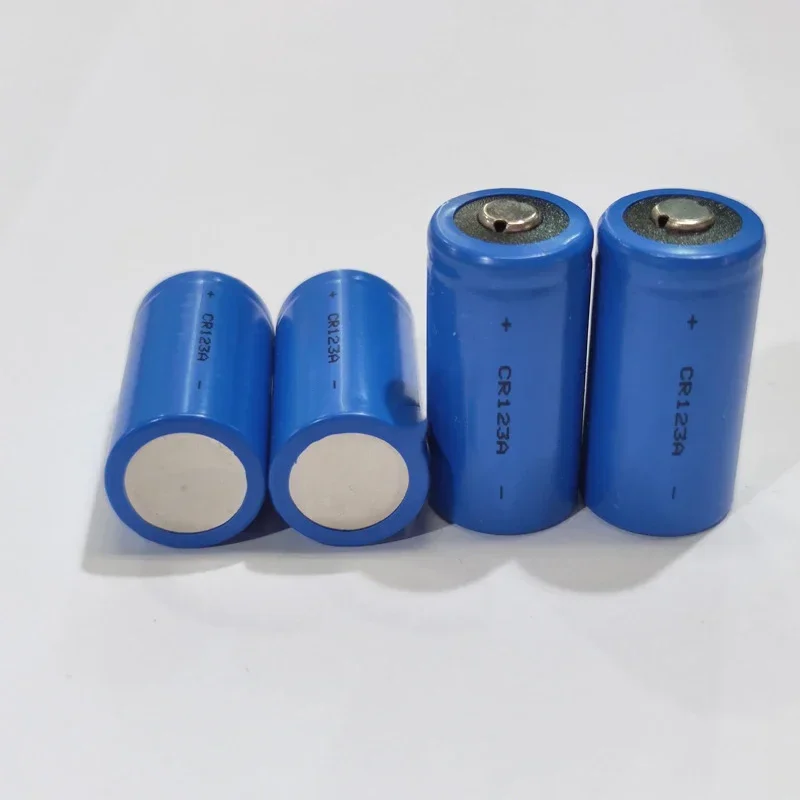 1300mAh 3.7V Li-ion Non-Rechargeable Battery CR123A Battery for LED Flashlight Travel Wall Charger for 16340 CR123A Batteries