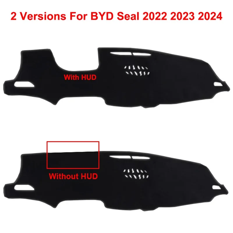 Per BYD Seal 2022 2023 2024 accessori interni per auto Pad protettivo copertura del cruscotto tappetino antiscivolo in Silicone parasole