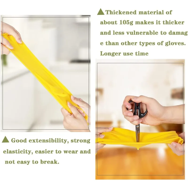 3 Pairs for Kitchen Washing Bo - Commercial Kitchen Gloves recension och pris