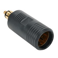 12-24V Motorcycle EU PLUG DIN Socket To Cigarett Lighter Converter Adapter For Motorcycle Accessories