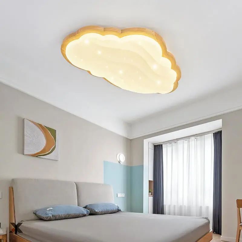 lampada de teto led com lampada cloud simples e bonito decoracao interior casa nova e casa 01