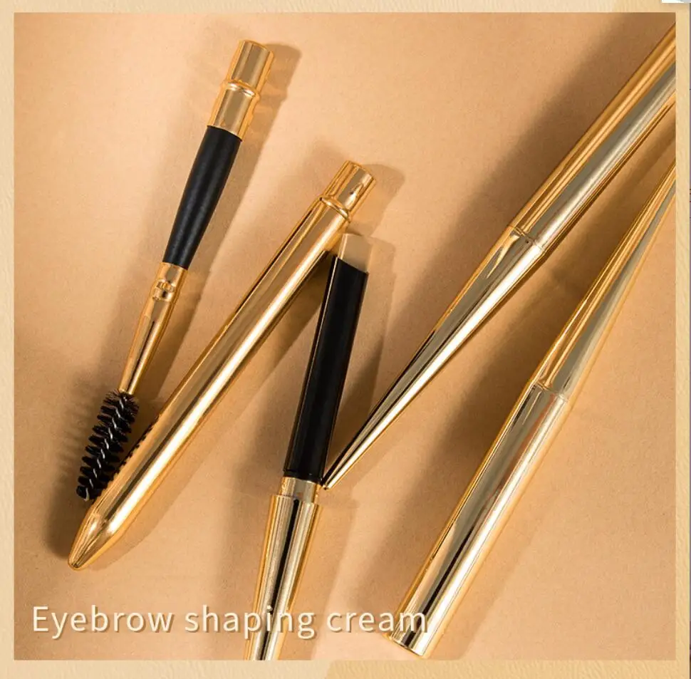 Eyebrow Pencil Natural Waterproof No blooming Rotating Automatic Eye Brow Pencil with Brush Brown Beauty Cosmetic Tool T2404