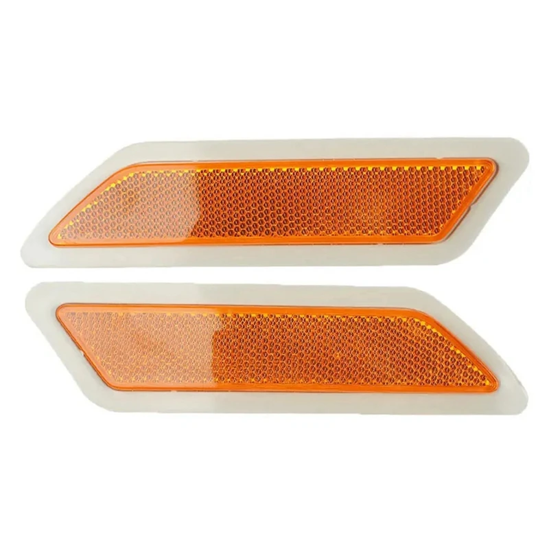 Lámparas reflectoras de parachoques lateral delantero Newautomotive, lámparas de guardabarros para BMW Serie 3 F30 2013-2015 63147274521 63147274522