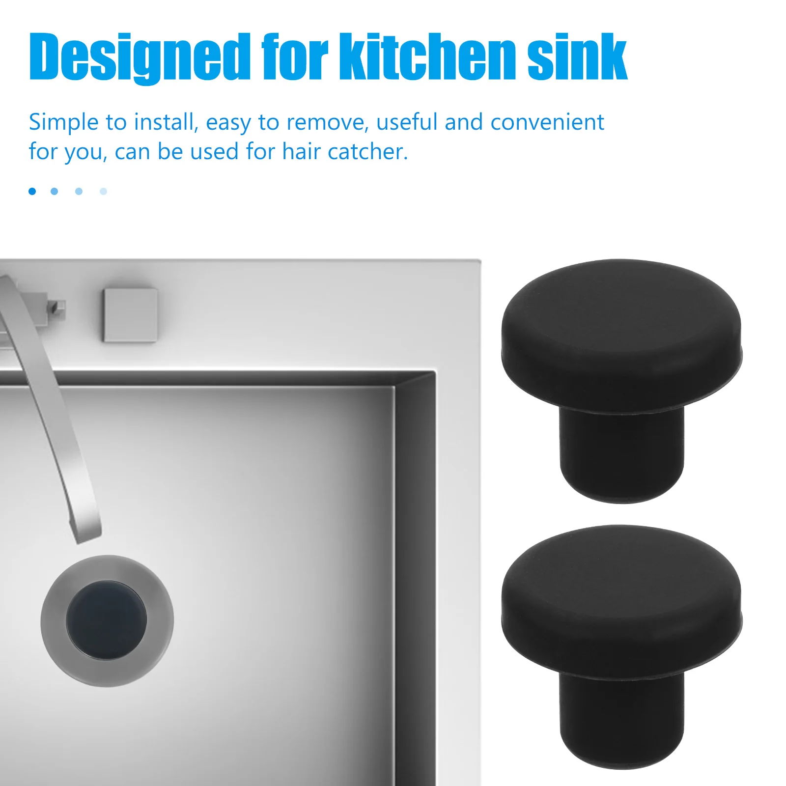 

10 pcs Waterproof Silicone Plugs Round T-Shaped Rubber Stoppers 8mm Sealing Plug Soft Gasket Pad Seal