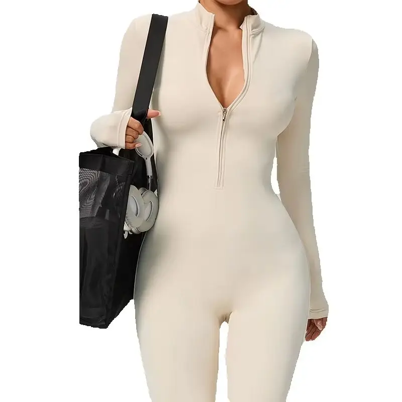 Nylon One Piece Jumpsuit Women Quick Dry Clothing Sportswear Woman Gym Yoga Sport Sets Workout Sets Women Tracksuit 10 Colors