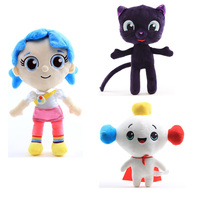 True and The Rainbow Kingdom Plush Toy Doll 25-30cm True Bartleby Cat Rainbow King Plush Soft Stuffed Toys Gifts for Children