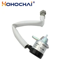 Diesel Engine Parts 42-100 Flameout Valve Fuel Shutdown Solenoid Thermo King Truck Accessories