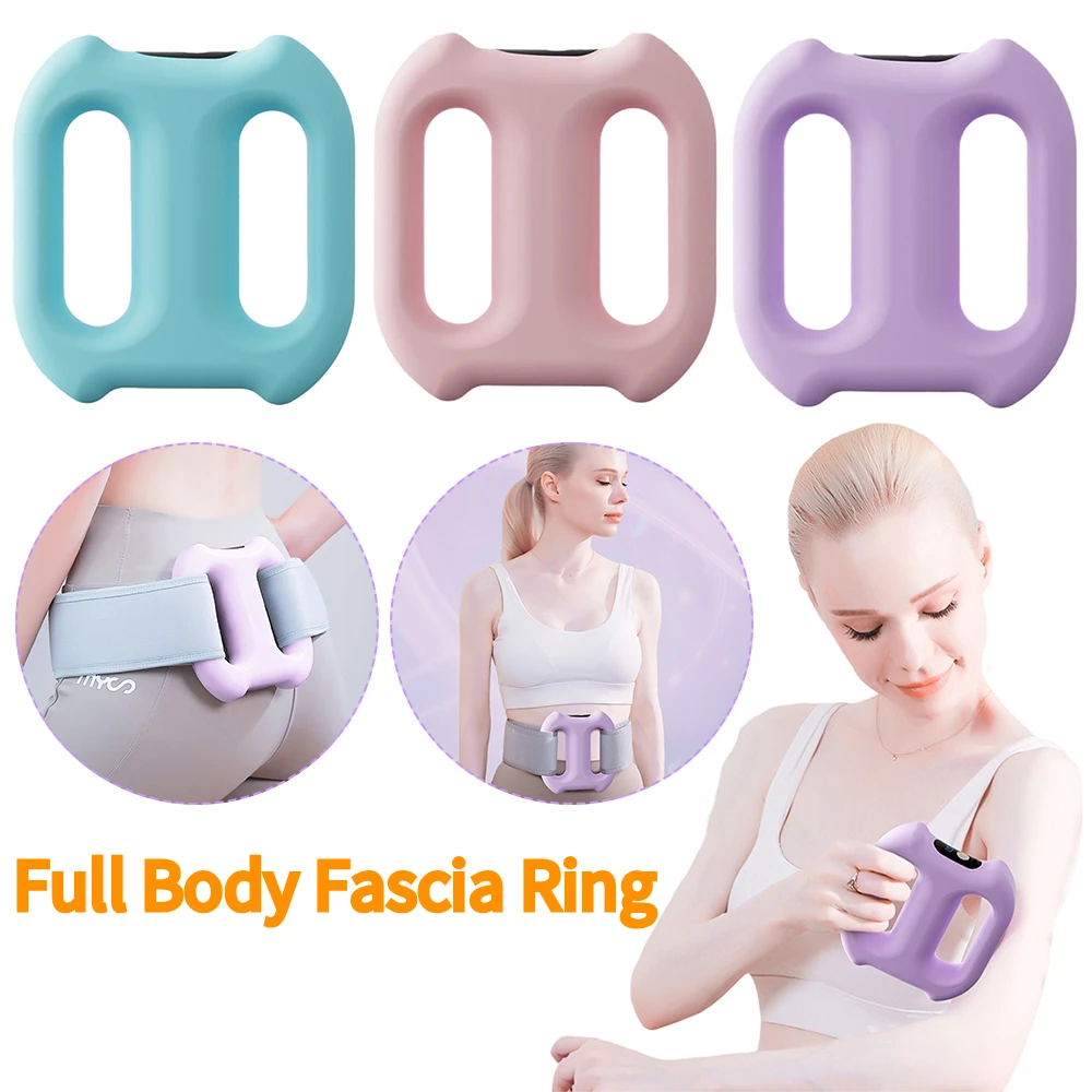 

Массажер без кабеля, 5-скоростной силиконовый вибрационный массажный инструмент Type-C, зарядный массажер для похудения для бегуна, бега, живота, расслабления