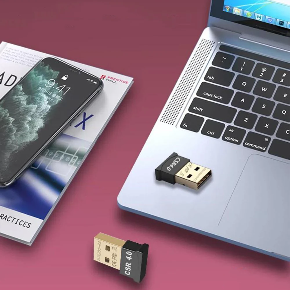 Bluetooth Adapter For ANNE PRO 2 Wireless Mechanical Keyboard Win8  10 Computer PC V4.0 CSR Mini USB Transmitter