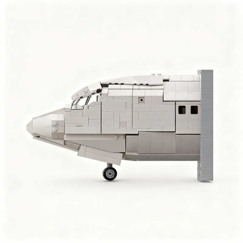 

NEW 667PCS MOC Creative Model Boeing 737 Nose Display DIY Ideas Building Blocks Birthday Gift Collectible Decoration Building