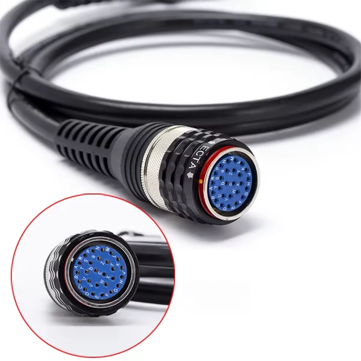 2026 Hot Sale Truck Diagnostic Tool Cable FCI 8Pin Diagnostic Cable for Vocom 88890300 Diagnostic Kit