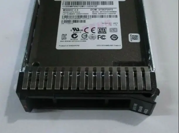 For 00AJ405 00AJ406 00AJ409 480G SATA 2.5 SSD M5 hard drive