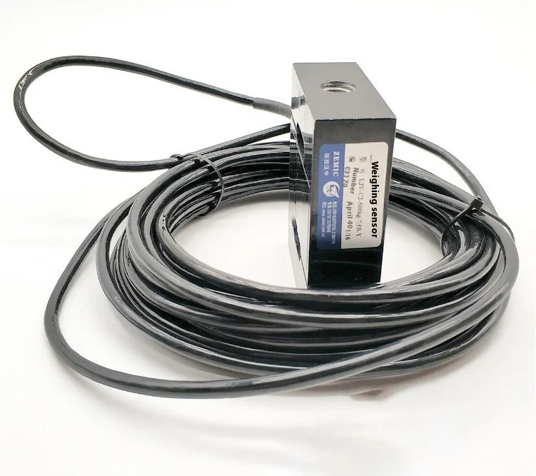 Zemic L3V High Accuracy S-Shaped Load Cell & Force Aluminum Alloy Surface Plastic Injection Sensor for Tension Meter Textile
