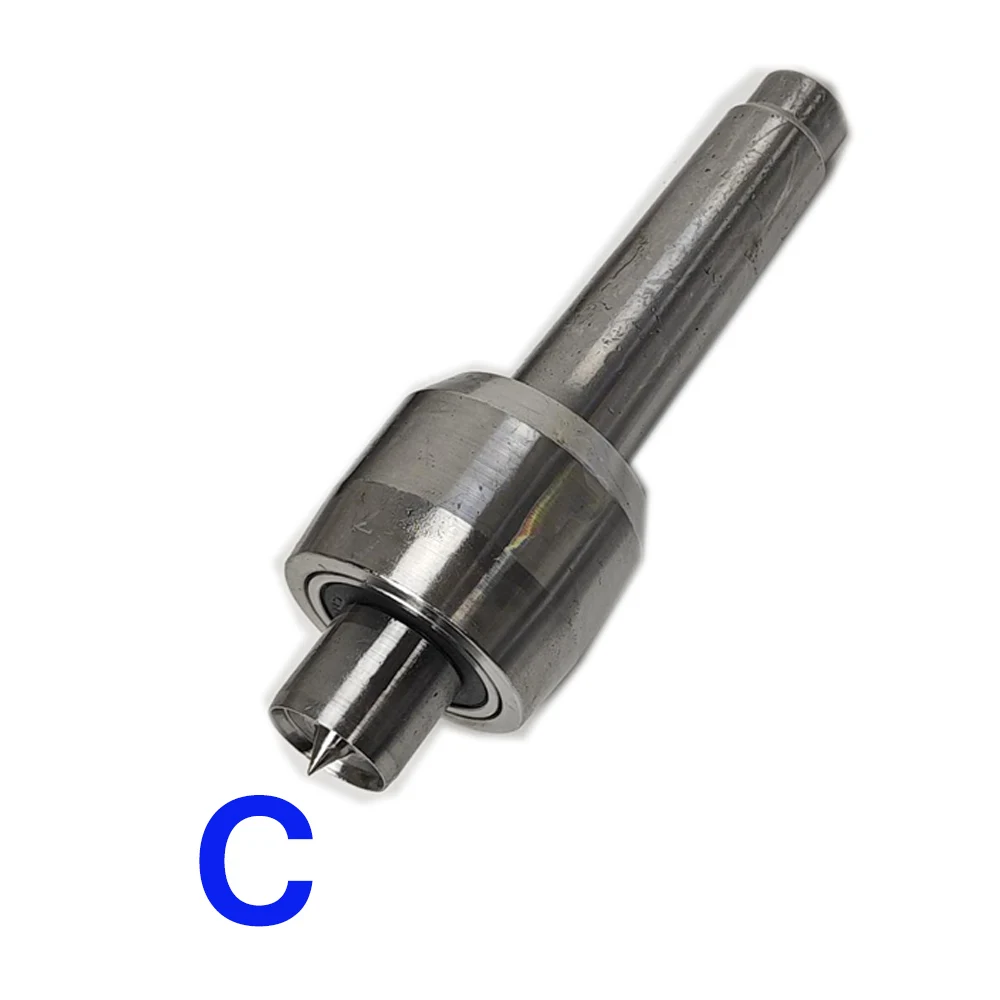 Подвижный инструмент, коническая головка для 65 мм MT2 Tailstock CNC, вращающаяся ось, токарный станок, металл, дерево, запчасти для токарного станка