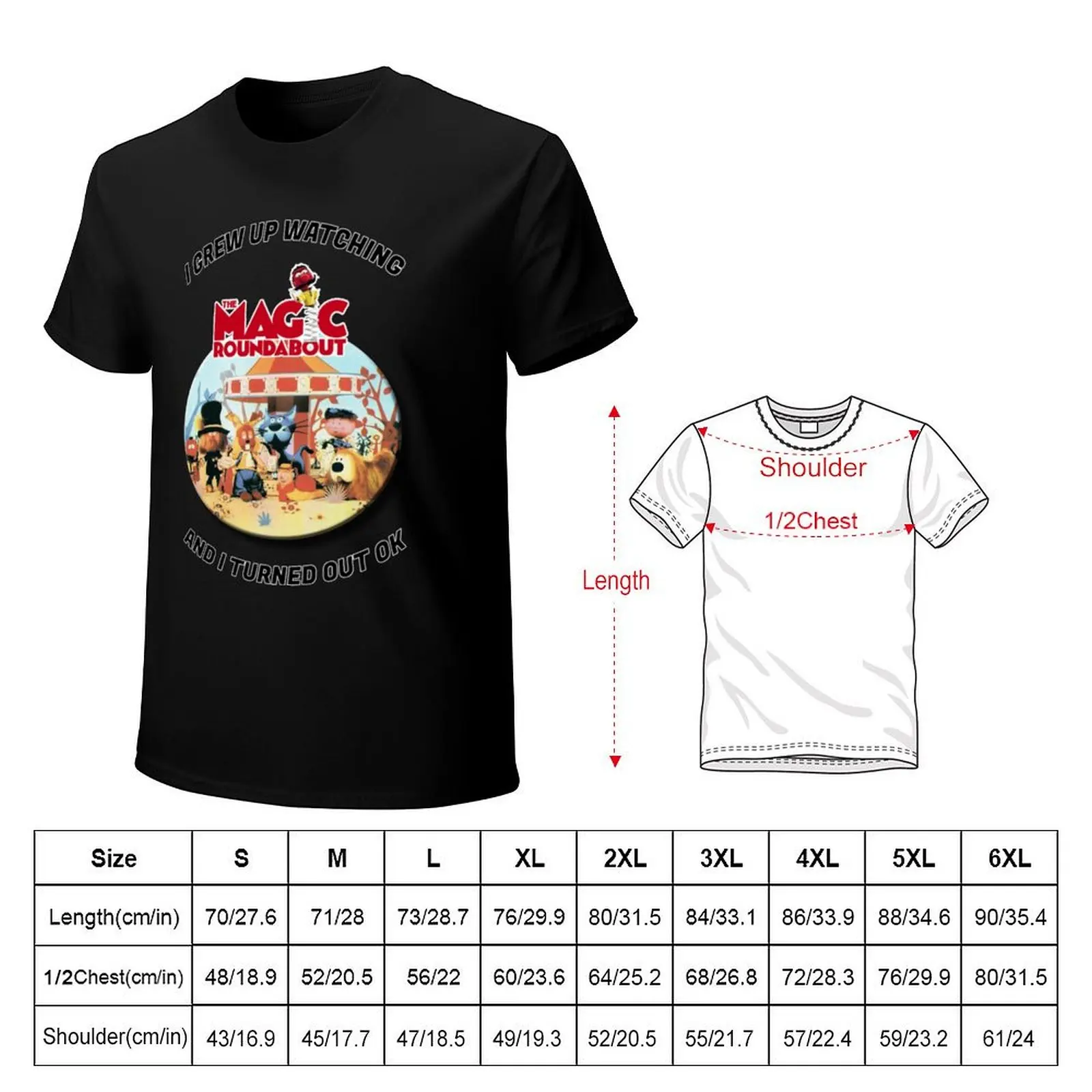 The Magic Roundabout Zebedee Dougal Children&x27;s TV British design available on a wide range of c T-Shirt