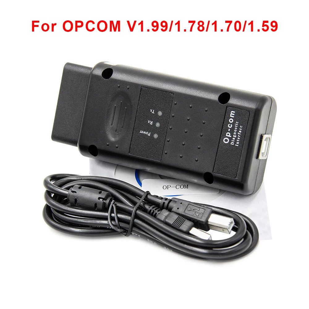 Narzędzie Diagnostyczne do Opel Flash Firmware PIC18F458 FTDI CAN BUS OBD Scan Tool OPCOM V1.99/1.78/1.70/1.59 Czytanie i Wymazywanie Kodów Błędów