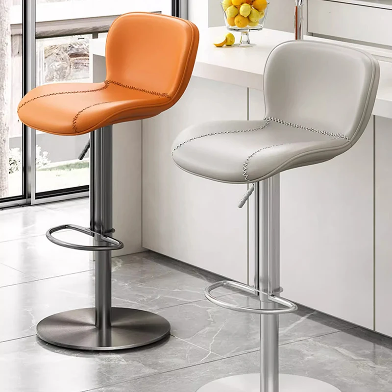 

Luxury Bar Stool Stools High Kitchen Armchair Dining Chairs Banks Home Mid Century Chair Camping Gamer Nordic Vintage Furniture