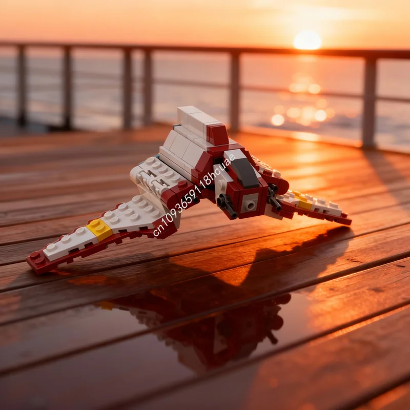 

Набор строительных блоков MOC «Звездный штурм: Атакующий шаттл класса НУ» (135 деталей), развивающая игрушка, конструктор, подарок на Рождество