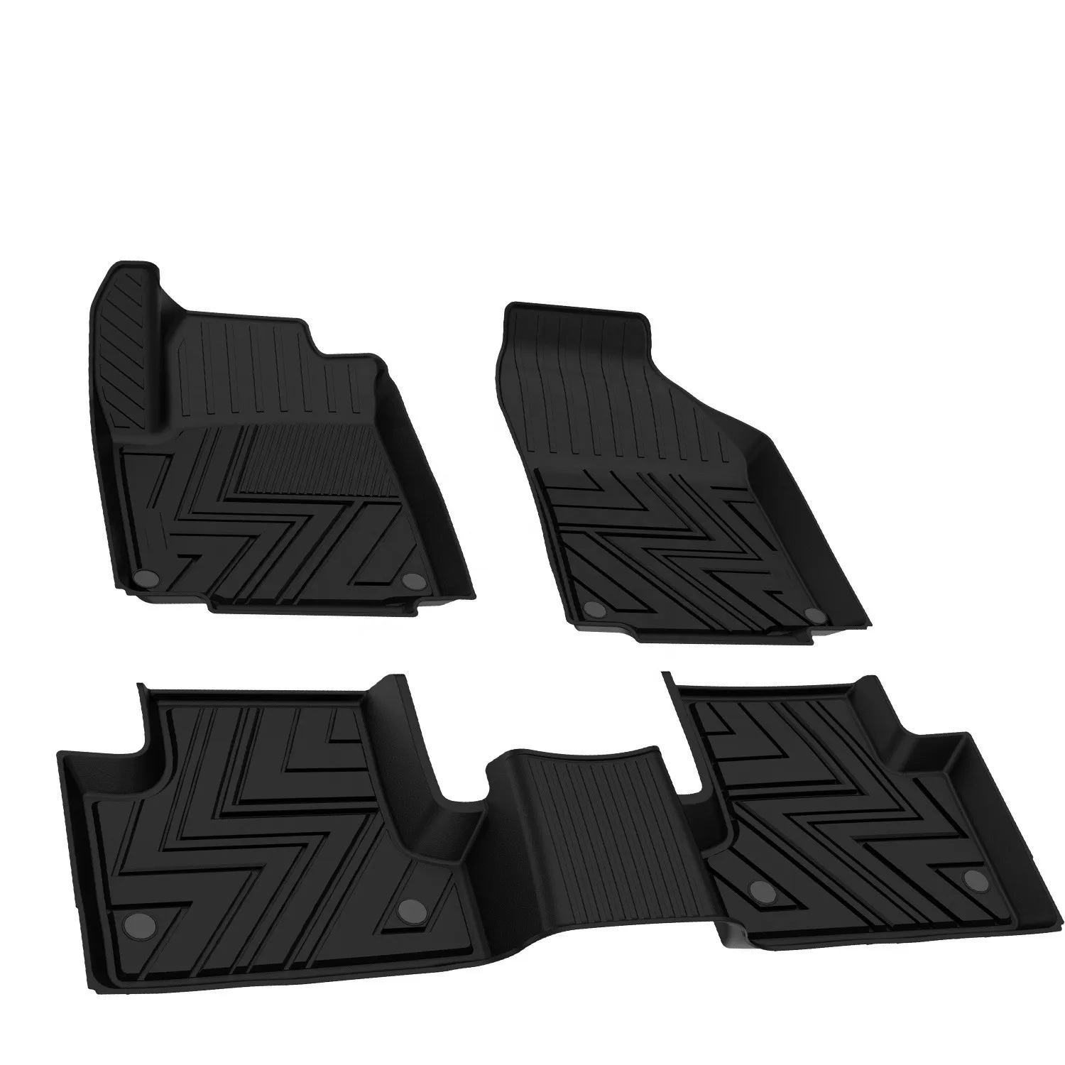 

All Weather Car Floor Mats For JEEP Cherokee 2015 2016 2017 2018 2019 2020 2021 Waterproof 3D TPE Rubber Pad Foot Carpet