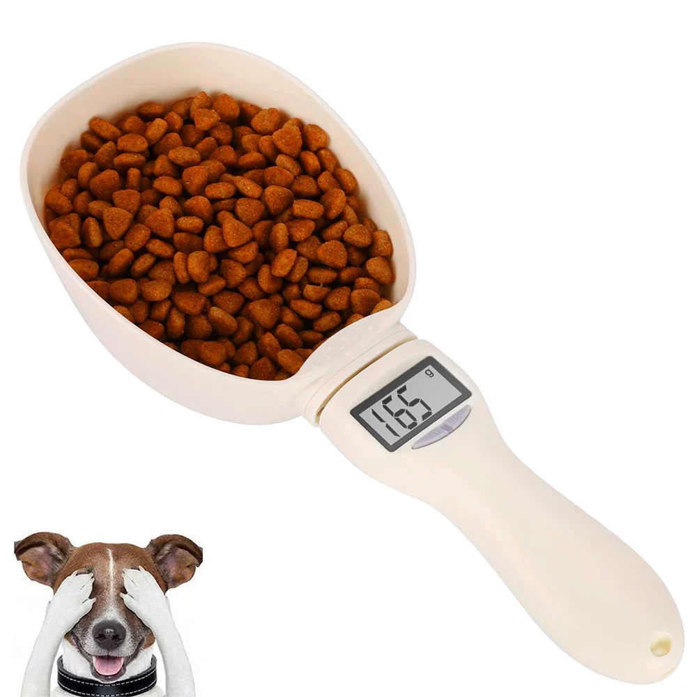 250 ml Tiernahrung Waage Tasse Hund Katze Fütterung Schüssel Tragbare Elektronische Wiegen Meter Küche Messlöffel mit LED Display Feeder