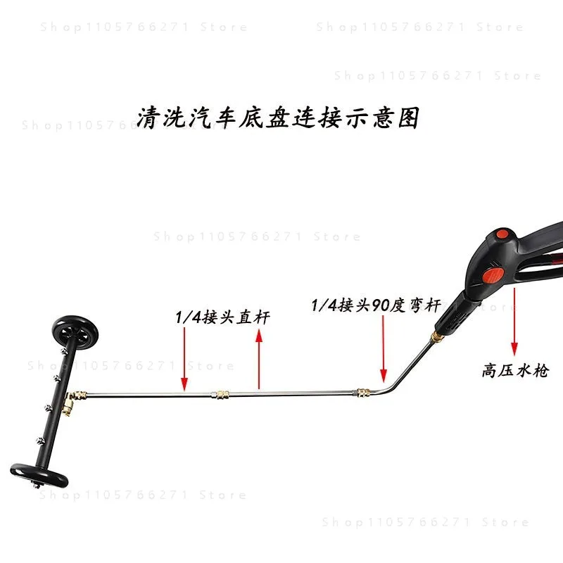 for Dual-purpose High-pressure Multi-function Adjustable Chassis Floor Cleaning Nozzle Cleaner Floor Washing Nozzle