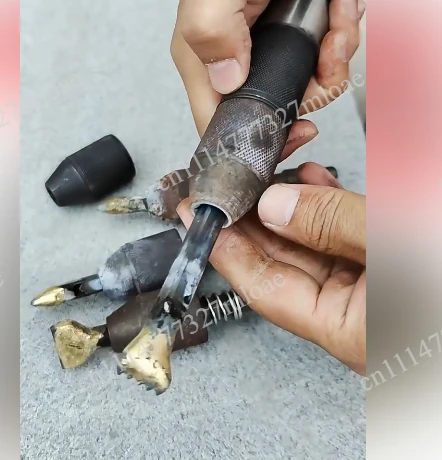 1pcs Chiseling Head Litchi Face-cutting Axe Alloy Flower Hammer Stone Carving Tool  Pneumatic Carving Pen Machine