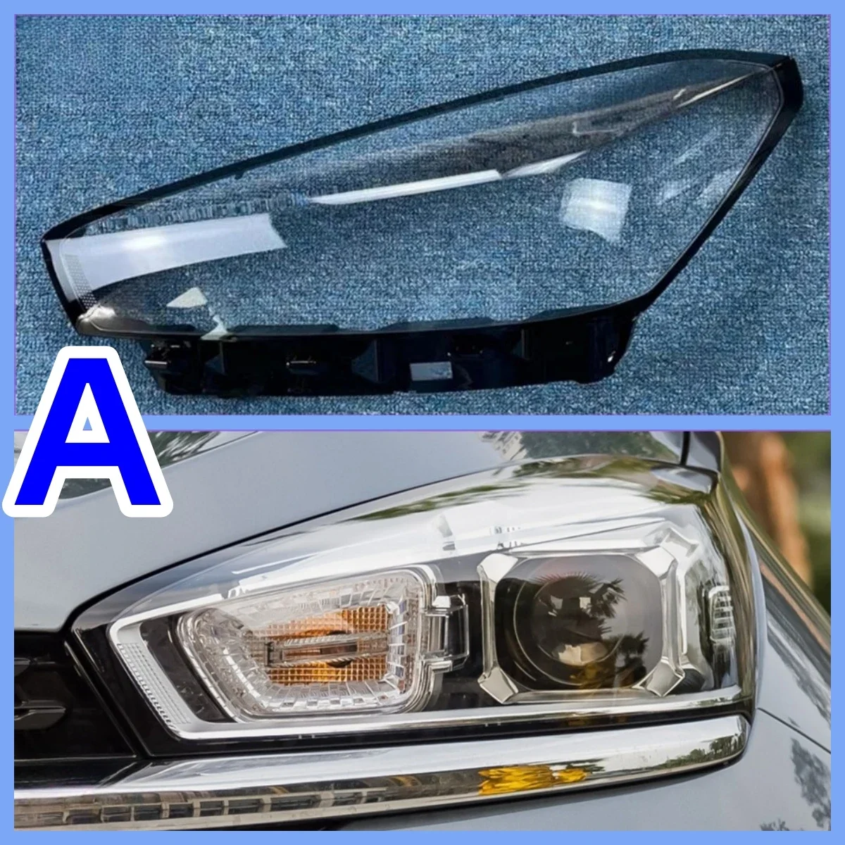 For Chery Tiggo 7/8 2018 2019 2020 2021 2022 Front Headlamp Cover Headlight Shell Transparent Lampshade Lens Plexiglass