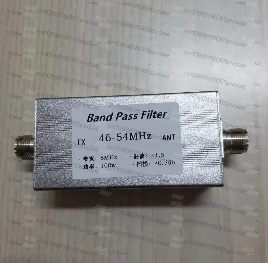 46-54MHz Bandpass Filter Improved Capability Improved Selectivity Improved Sensitivity BPF
