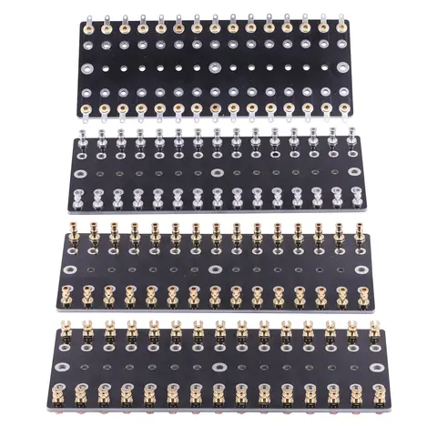 30 포스트 오디오 터렛 보드 태그 스트립 터미널 러그 보드 테스트 PCB 보드 Hifi 빈티지 튜브 앰프 DIY 150*60*2mm 1PC
