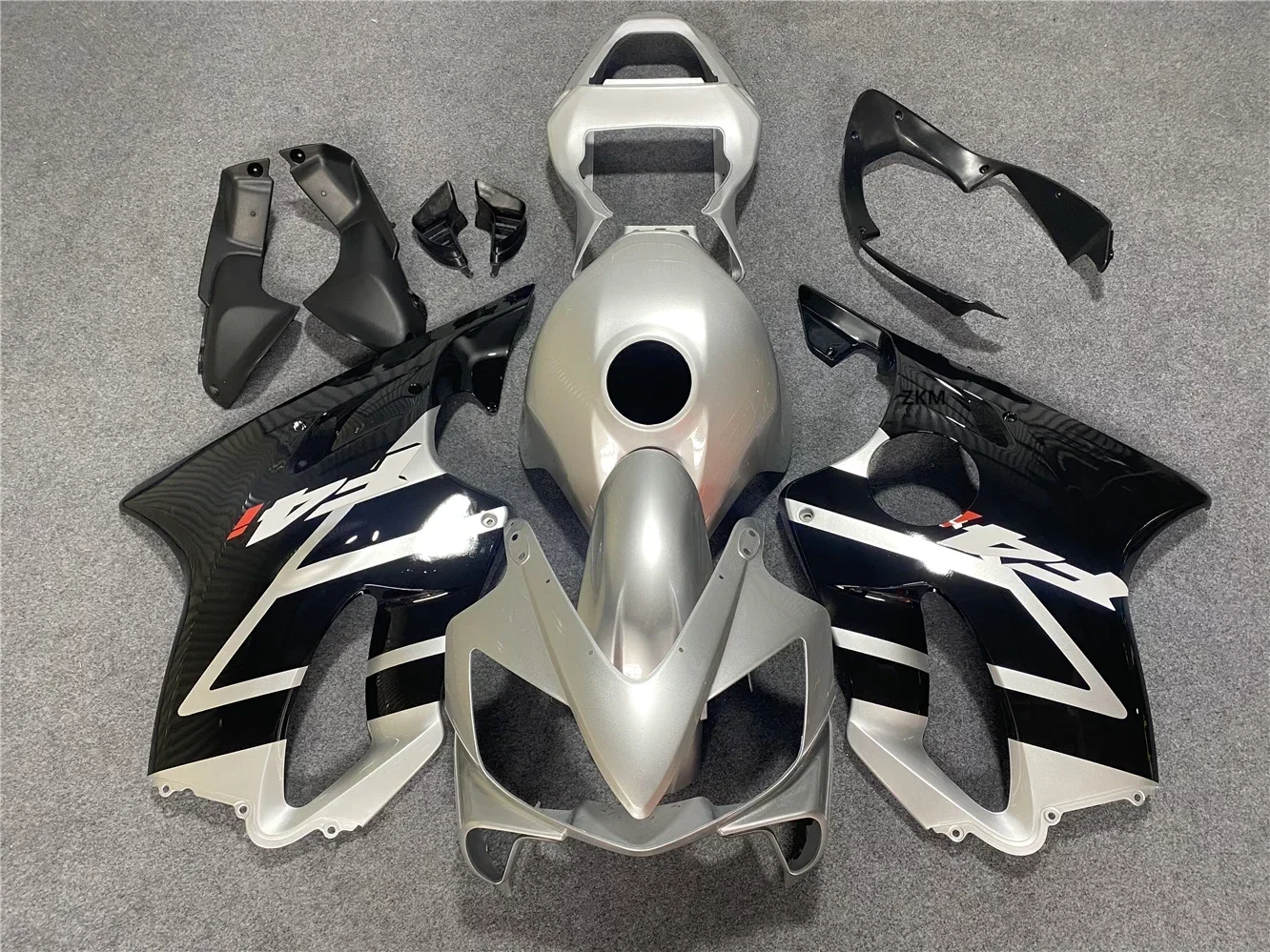 

Motorcycle Fairing Kit ABS Plastic Body Injection Fairings Bodykits For CBR 600 CBR600 CBR600F F4I 2001 2002 2003 Black silver