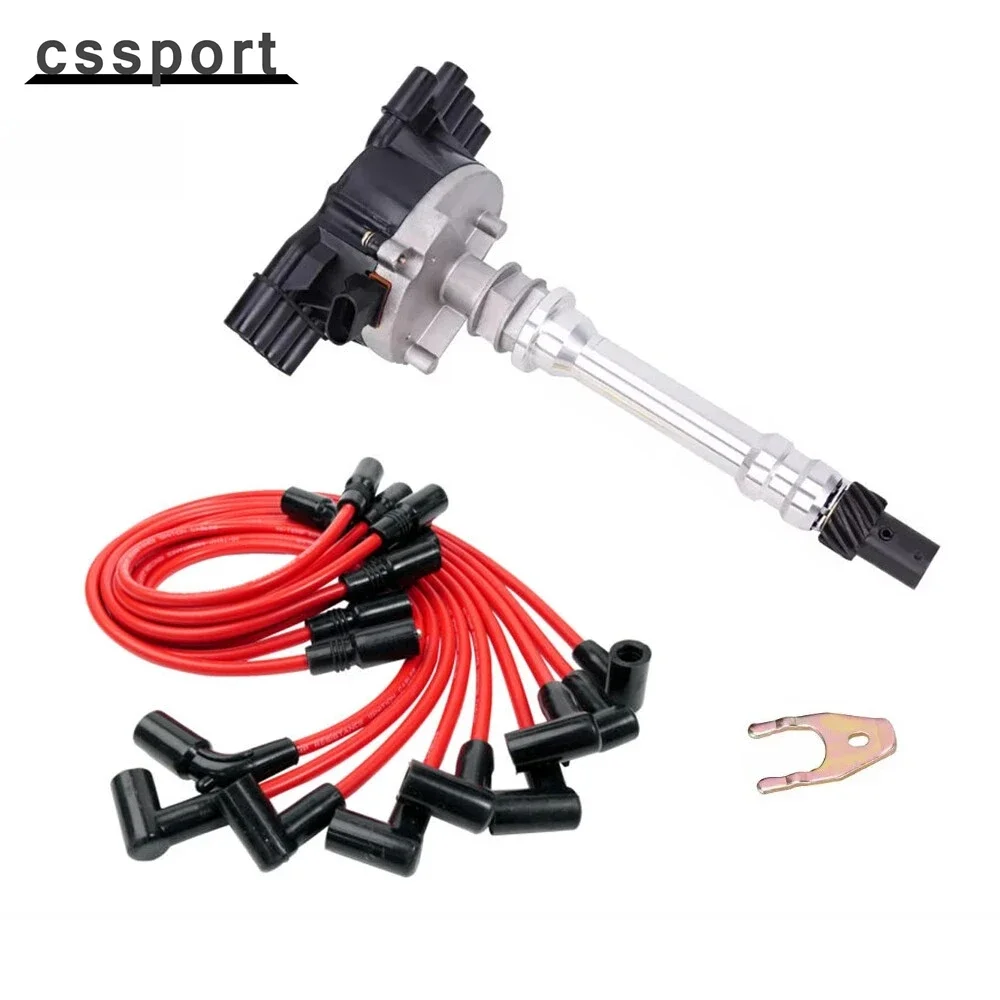 606-02357 606-02373 94672691 DST1829 SKDIGM01 Distribuidor de encendido, bujías y juego de cables para GMC Cadillac Chevrolet C1500