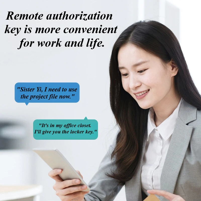 Slimme ladekastslot Keyless Bluetooth-compatibele Smart APP Ontgrendel antidiefstal kinderbeveiliging