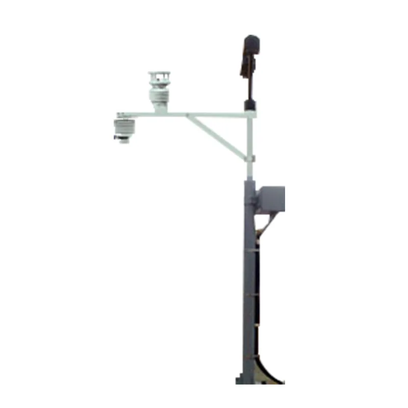 Railway meteorological station visibility instrument road surface condition, wind speed and direction monitoring station