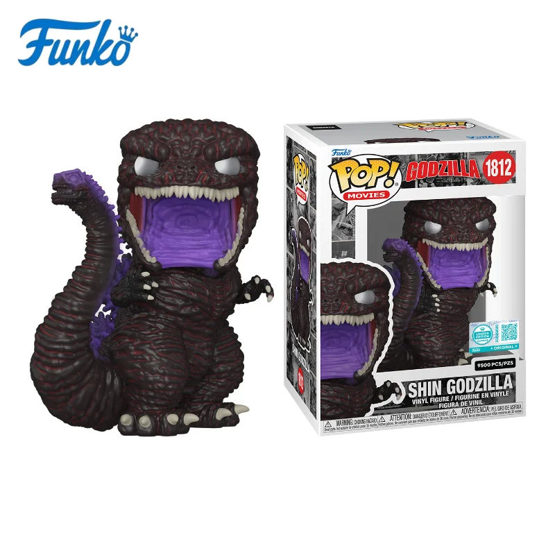 

Фанко ПОП! Оригинальная коллекционная фигурка Godzilla (Shin Godzilla) официальной ограниченной серии — игрушка-монстр в подарок для фанатов