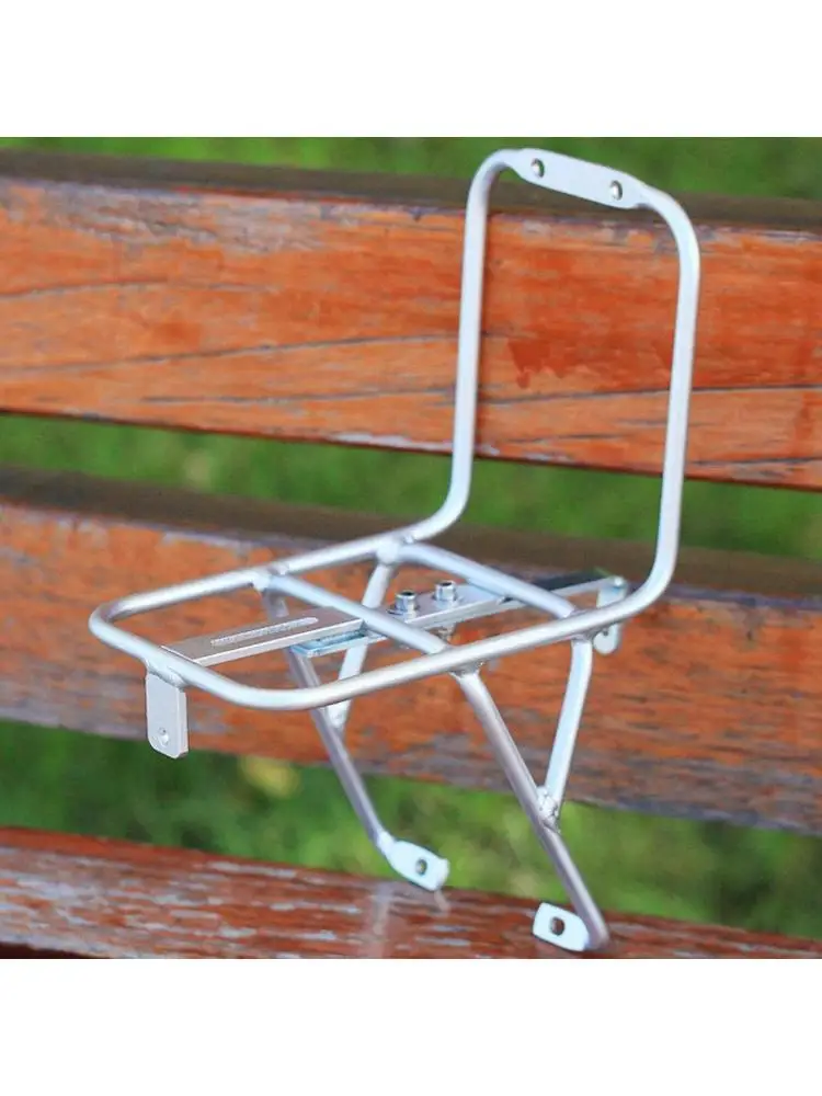 AliExpress NONE Front Fork Rack Trunk Holder Adult Holder Stand Bike Front Rack Carrier Bag Luggage Shelf Aluminum Alloy Cycling Shopping Riding