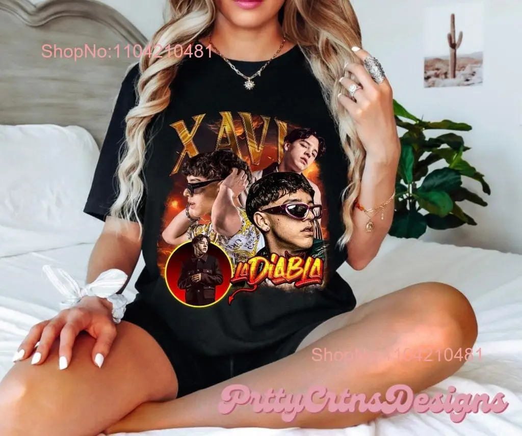 Xavi merch concert La Diabla victima fans poco a 2024 tour T Shirt tee long or short sleeves