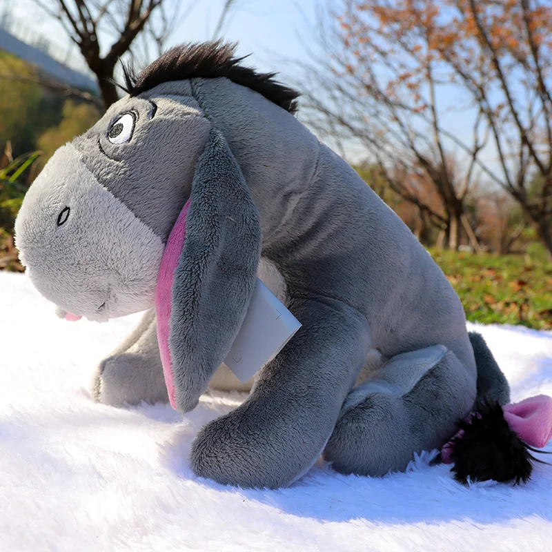 Winnie The Pooh Large Eeyore Plush Toys Kawaii Super Soft Donkey Doll Items For Adults Girls Cute Anime Things Birthday Gifts