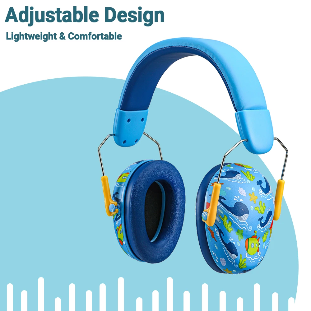 K3 Kids Ear Protection Earmuffs Baby Safety Hearing EarMuffs Noise Reduction Headphones Children Protective Ear cover